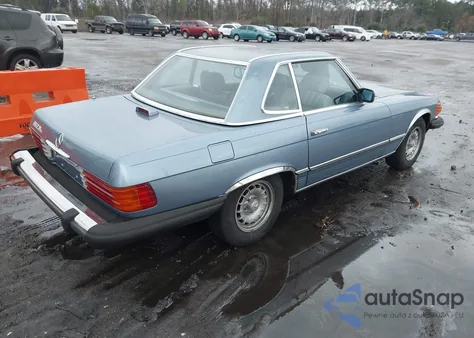 1985 Mercedes-Benz 380 Sl z USA, uszkodzony, nr VIN WDBBA45C0FA018130